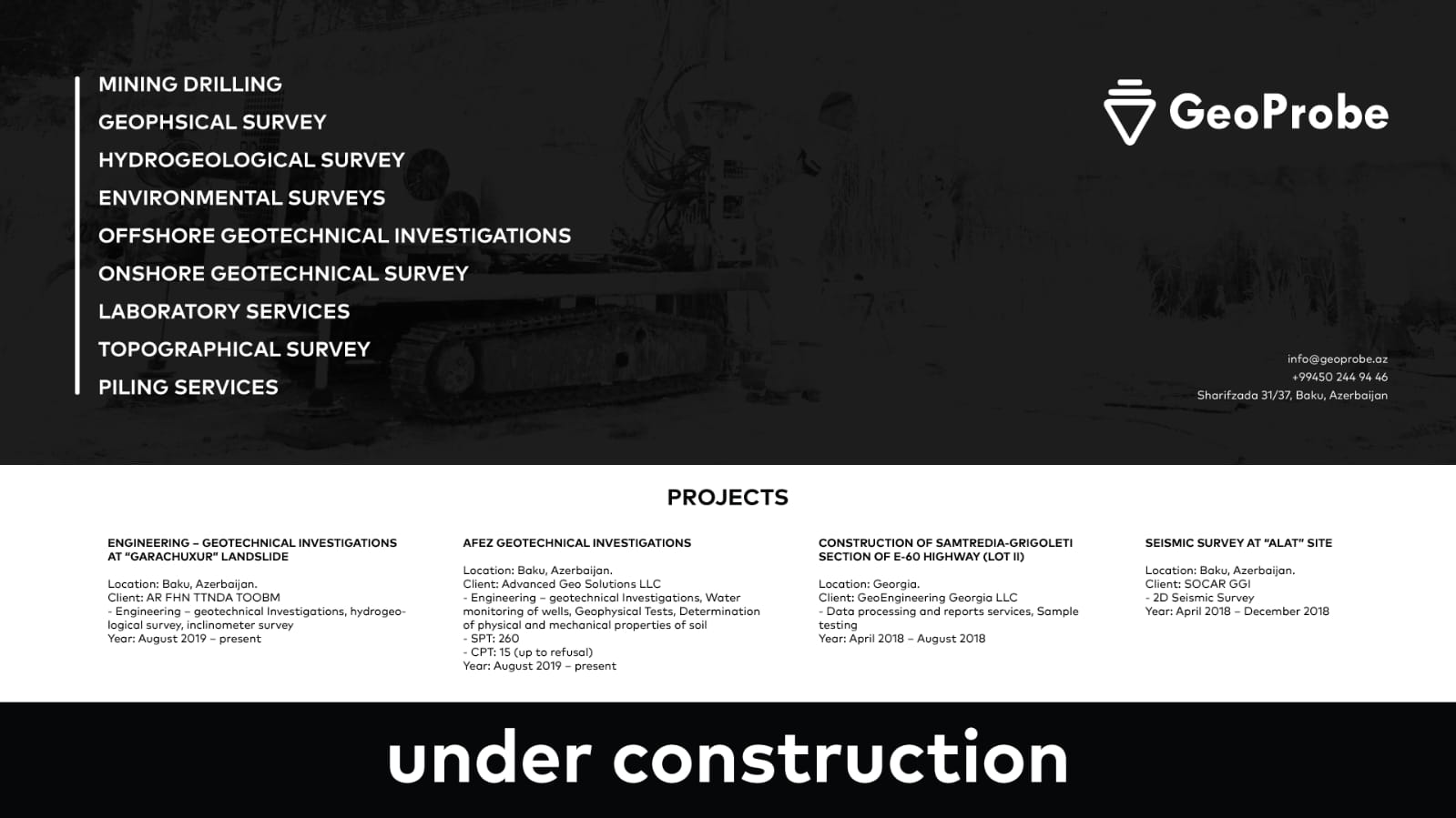 Sayt hazırda yenilənir